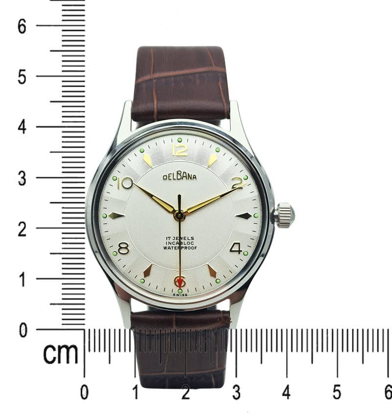 Piękna Delbana 17 Jewels F465 - Idealny stan!