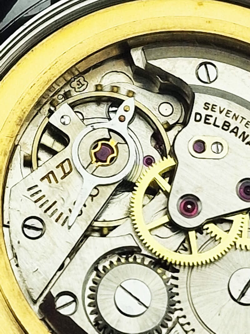 Piękna Delbana 17 Jewels F465 - Doskonały stan!