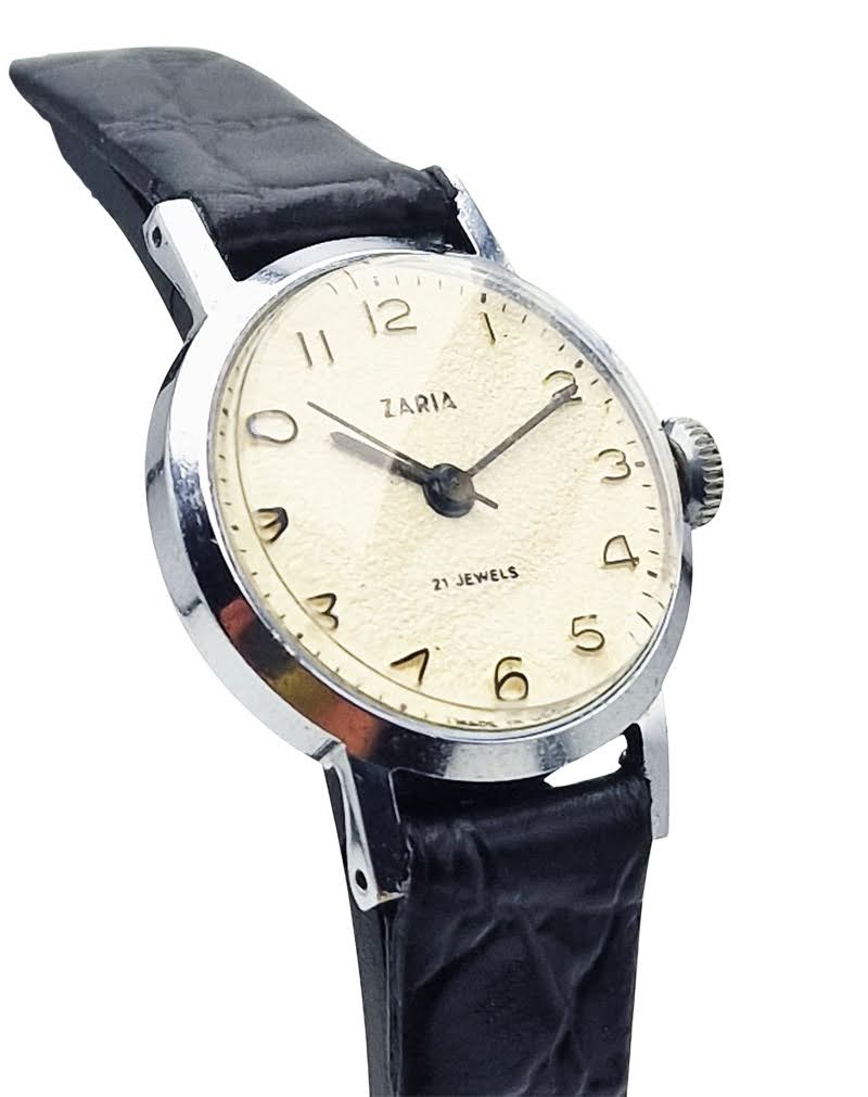 Elegancka Zaria vintage – wymiary 24 mm, klasa premium