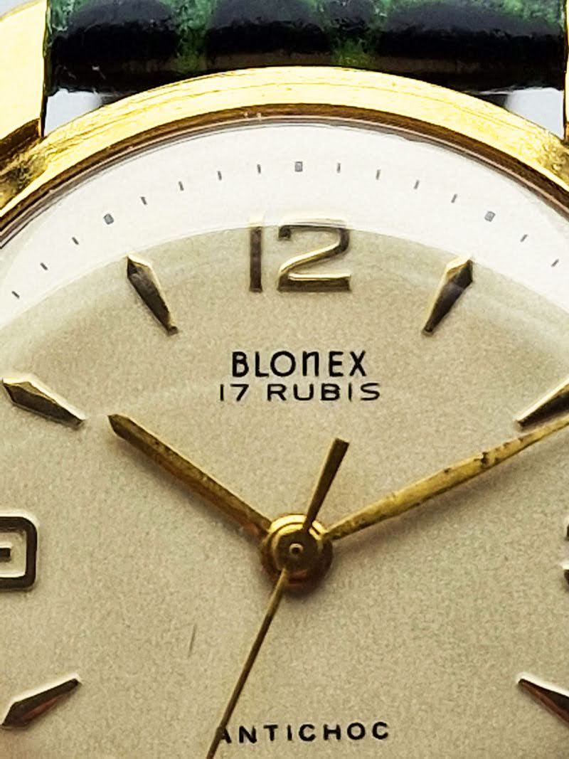 Pozłacane Blonex 17 Rubis - doskonay stan!