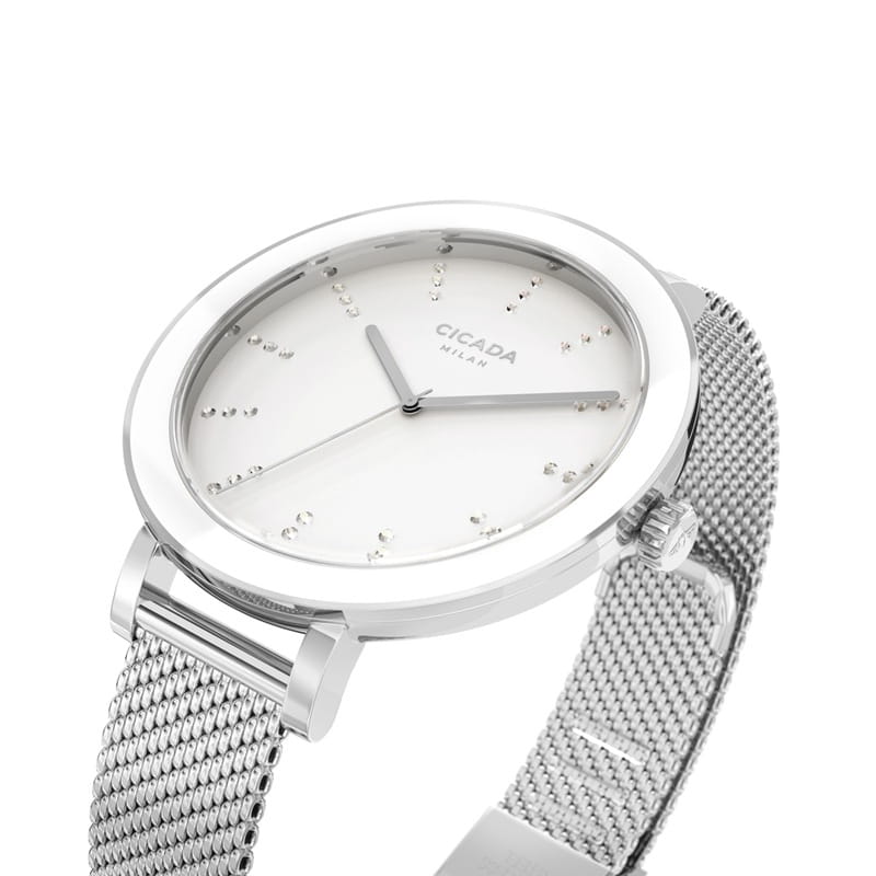 Zegarek CICADA VETRO GLASS Ceramico S36S06.W2 (S36S06W2)