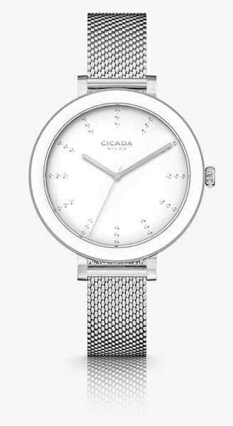 Zegarek CICADA VETRO GLASS Ceramico S36S06.W2 (S36S06W2)