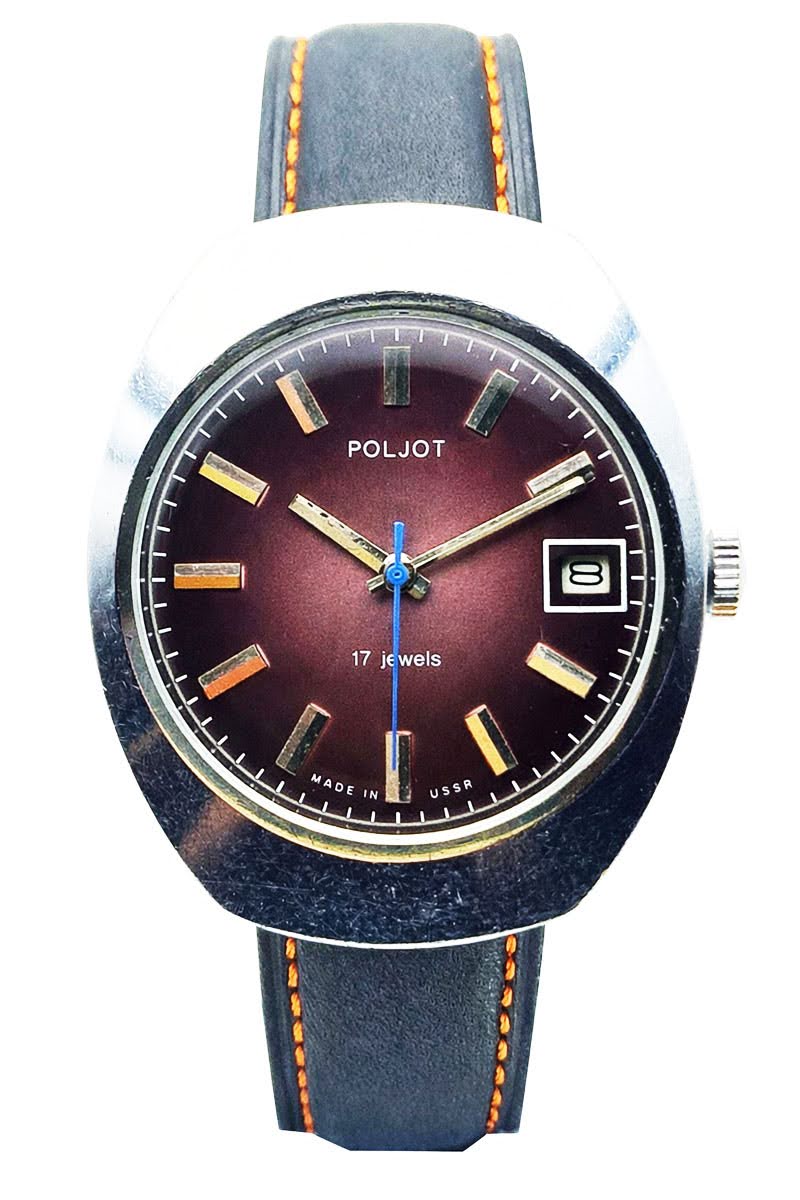 Poljot 17 Jewels Day-Date - unikatowy wzór tarczy!