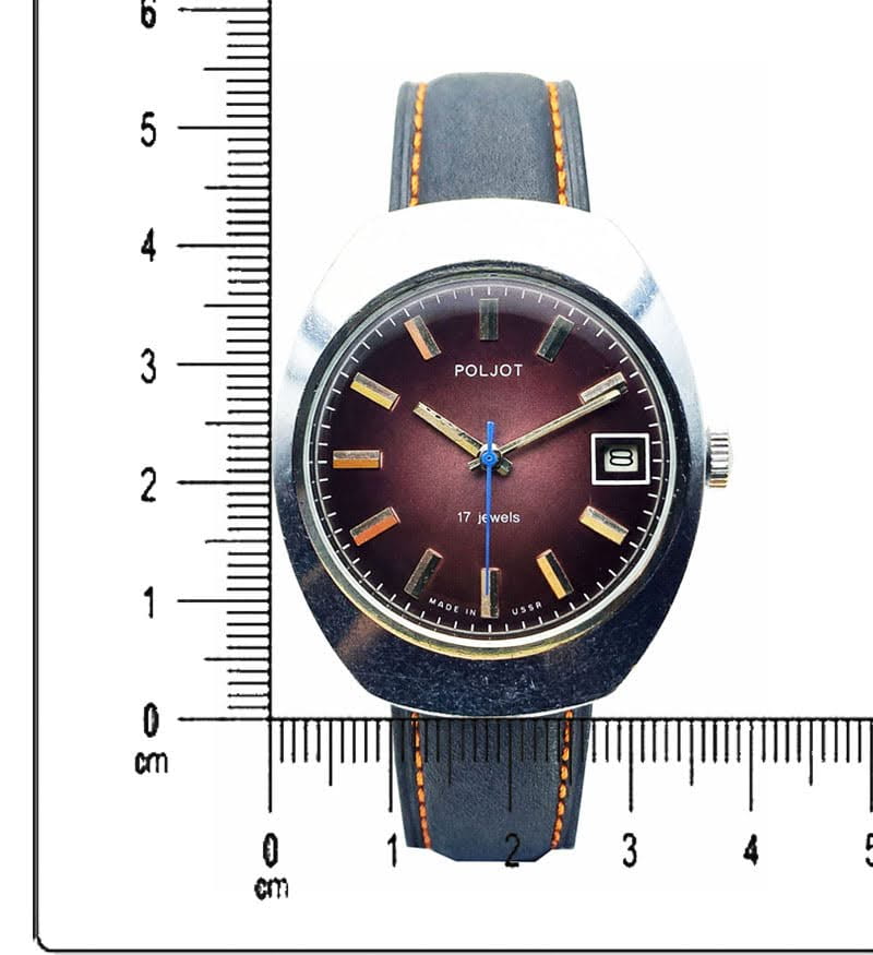 Poljot 17 Jewels Day-Date - unikatowy wzór tarczy!