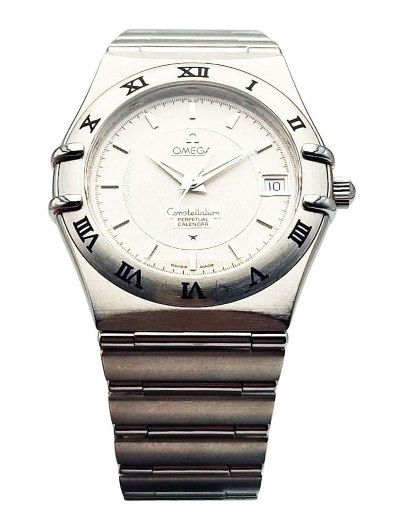 OMEGA CONSTELLATION PERPETUAL CALENDAR 395.1202 1995r. - Doskonały stan!
