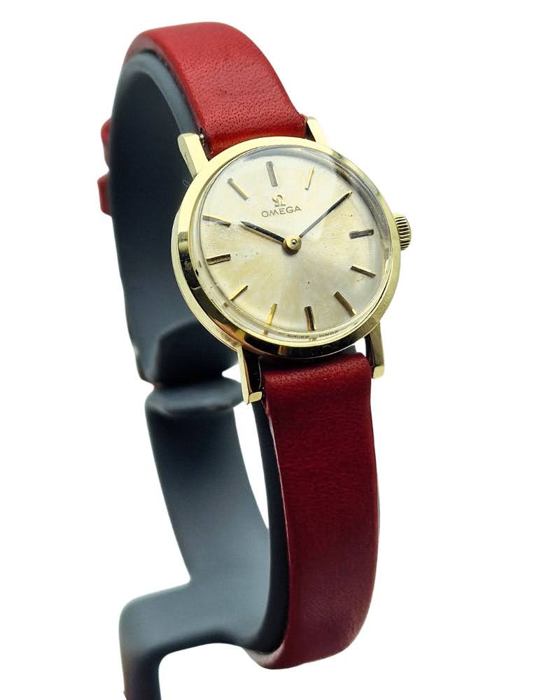 Damska złota 14K Omega Cal.620 1966r. - doskonały stan!