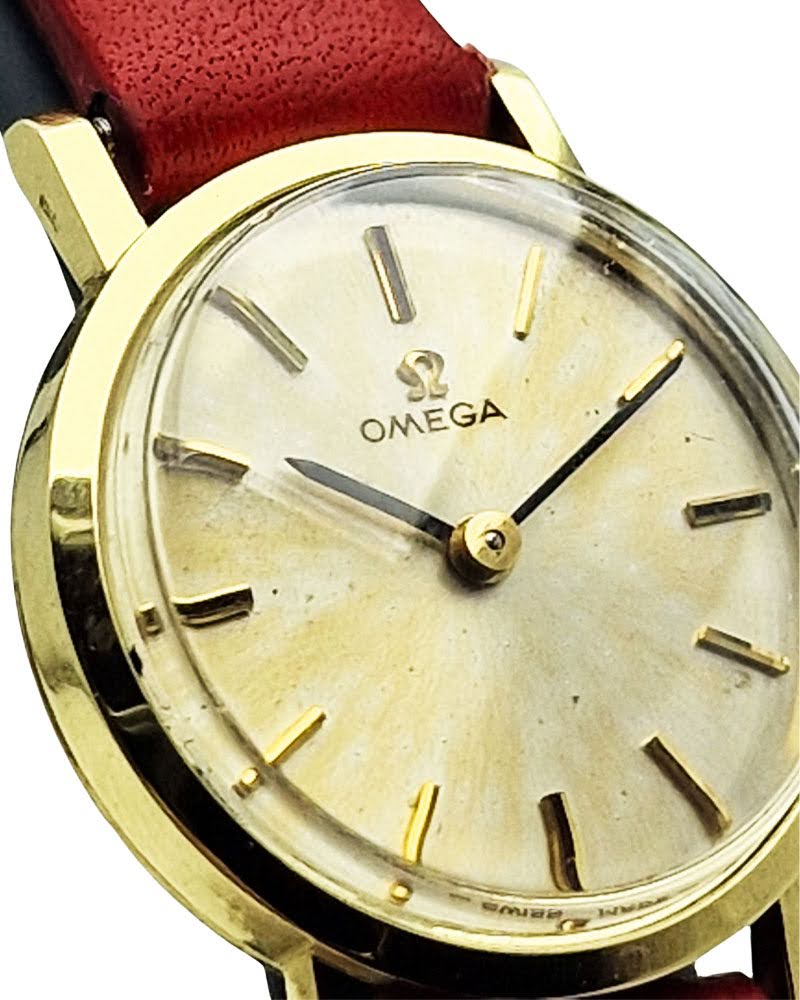Damska złota 14K Omega Cal.620 1966r. - doskonały stan!