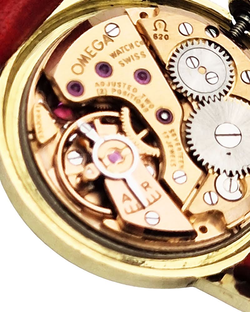 Damska złota 14K Omega Cal.620 1966r. - doskonały stan!