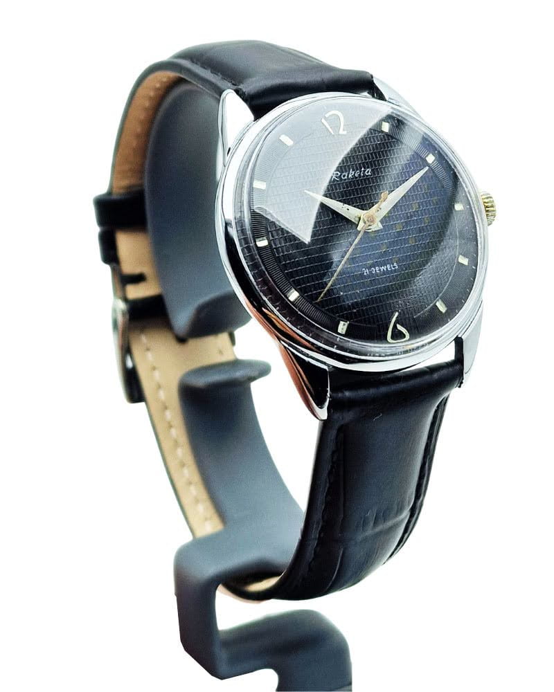 Raketa 21 Jewels Cal. 2609A lata 70. - doskonały stan!