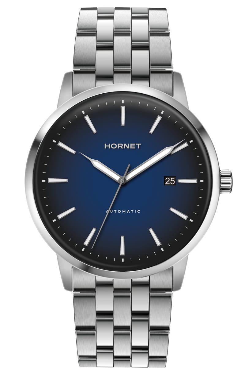 Zegarek Hornet  New York Automatic Silver HA.S43S1B.NSS (HAS43S1BNSS)