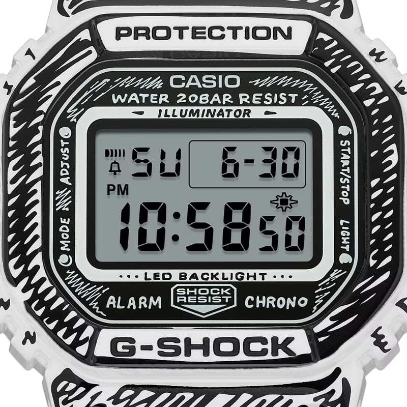 Zegarek Casio G-Shock Origin x Joshua Vides Special Edition DW-5600JV-7ER (DW5600JV7ER)