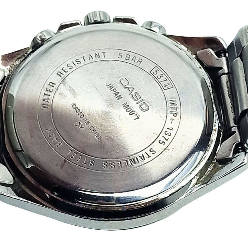 Używany zegarek Casio MTP-1375 - doskonały stan!