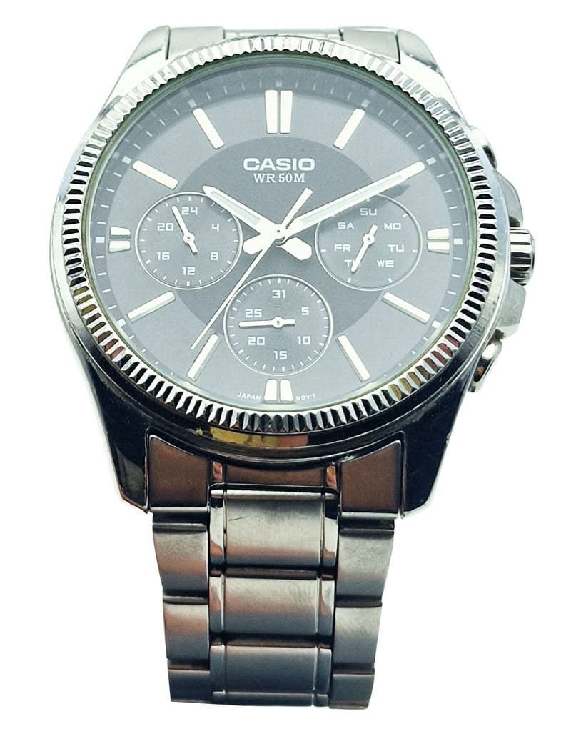 Używany zegarek Casio MTP-1375 - doskonały stan!