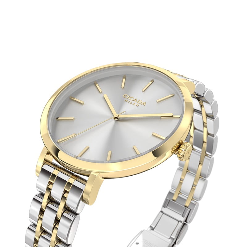 Zegarek Cicada Milan Bicolore Arabescato G34S2B.SG (G34S2BSG)