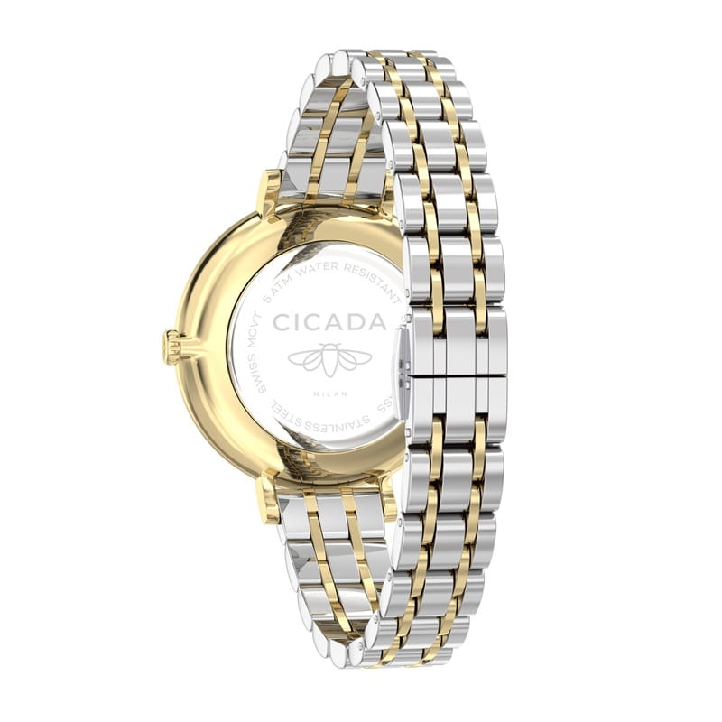 Zegarek Cicada Milan Bicolore Arabescato G34S2B.SG (G34S2BSG)