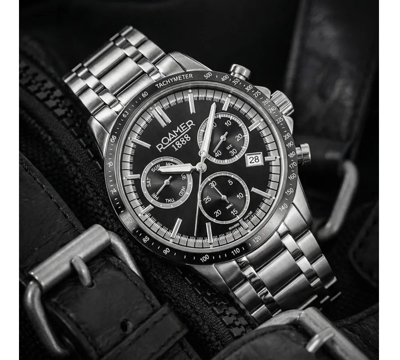 Zegarek Roamer Mercury Chrono 968988.41.85.20 (968988418520)