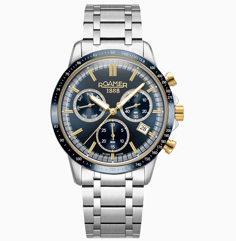 Zegarek Roamer Mercury Chrono 968988.47.45.20 (968988474520)