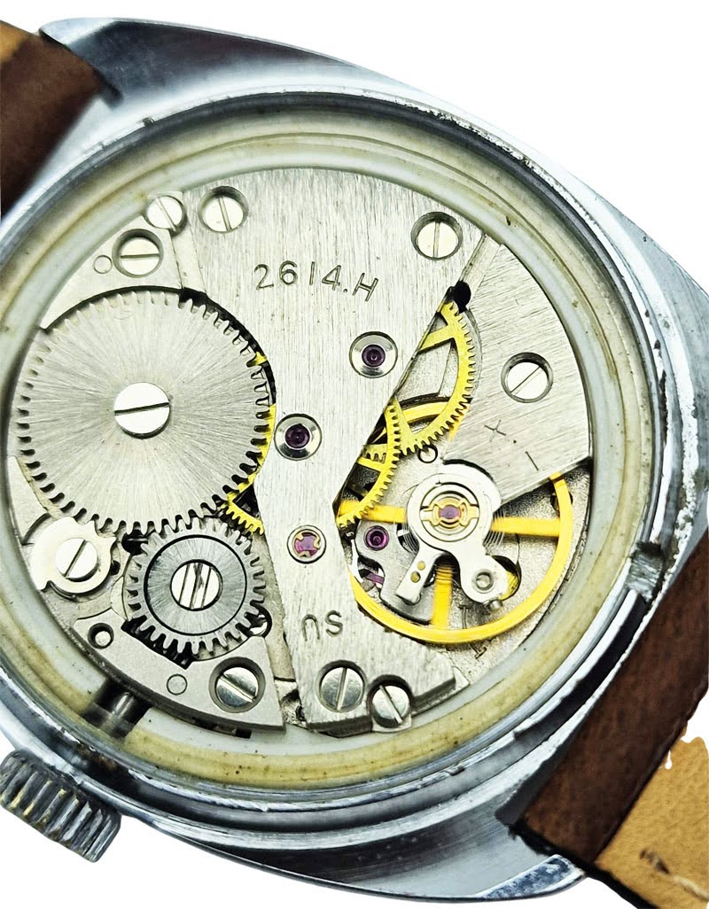 Mechanizm Raketa 2614.H 19 kamieni oryginał USSR