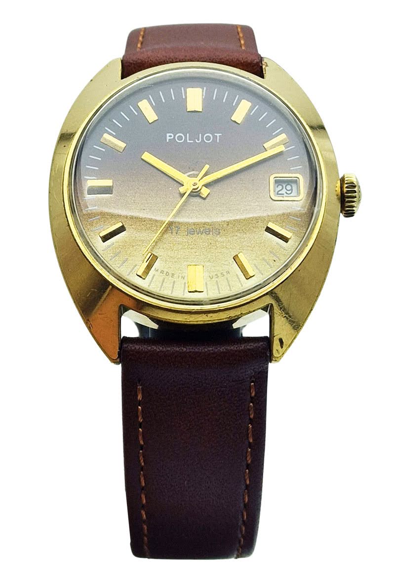 Mechaniczny zegarek męski Poljot 17 jewels ZSRR