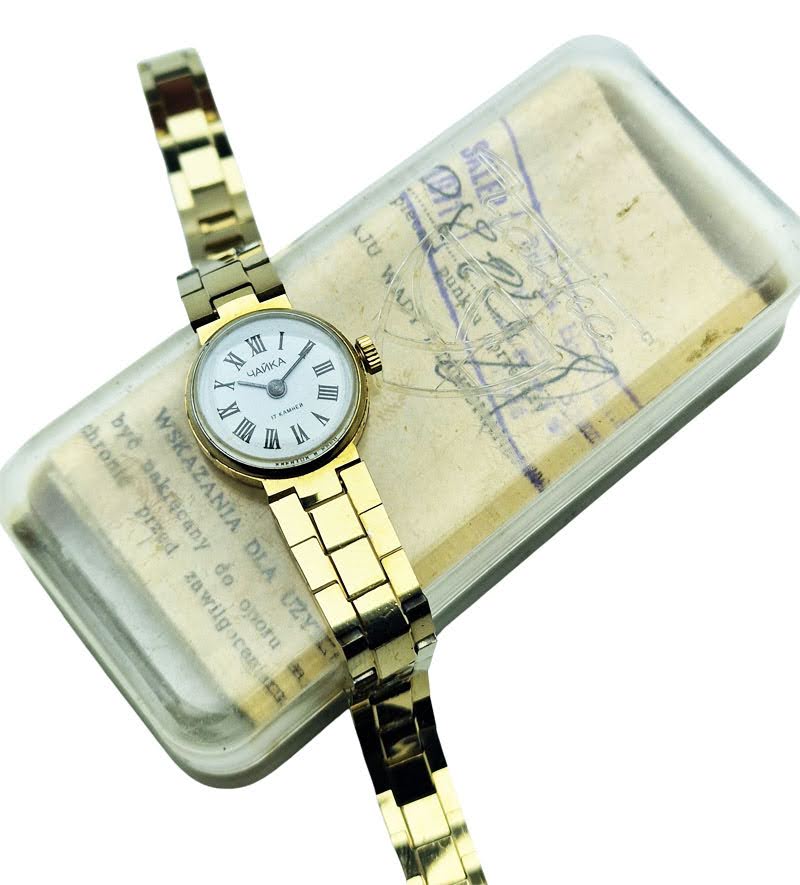 Damska Czajka (Чайка) 1601A - Oryginalny komplet z dokumentami!