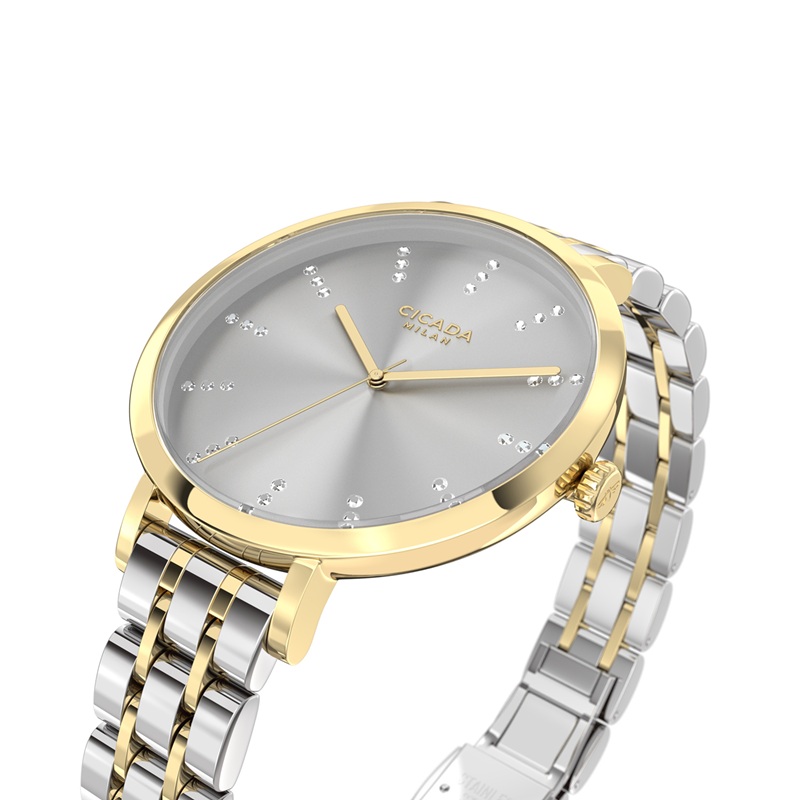 Zegarek Cicada Milan Bicolore Bicolore G34S2B.S2 (G34S2BS2)