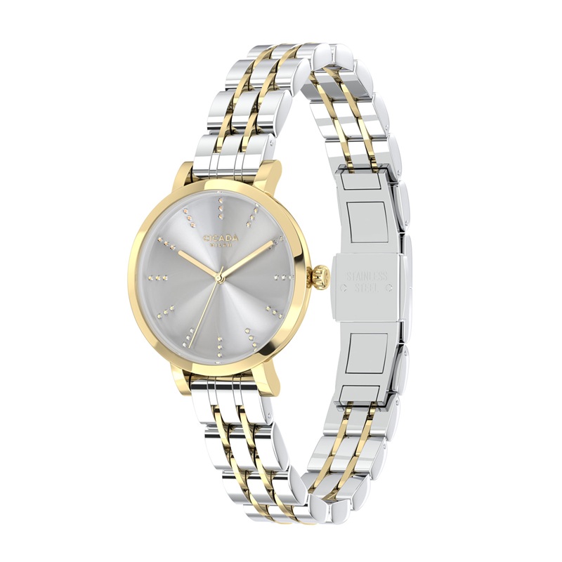 Zegarek Cicada Milan Bicolore Biscotto G26S2B.S2 (G26S2BS2)