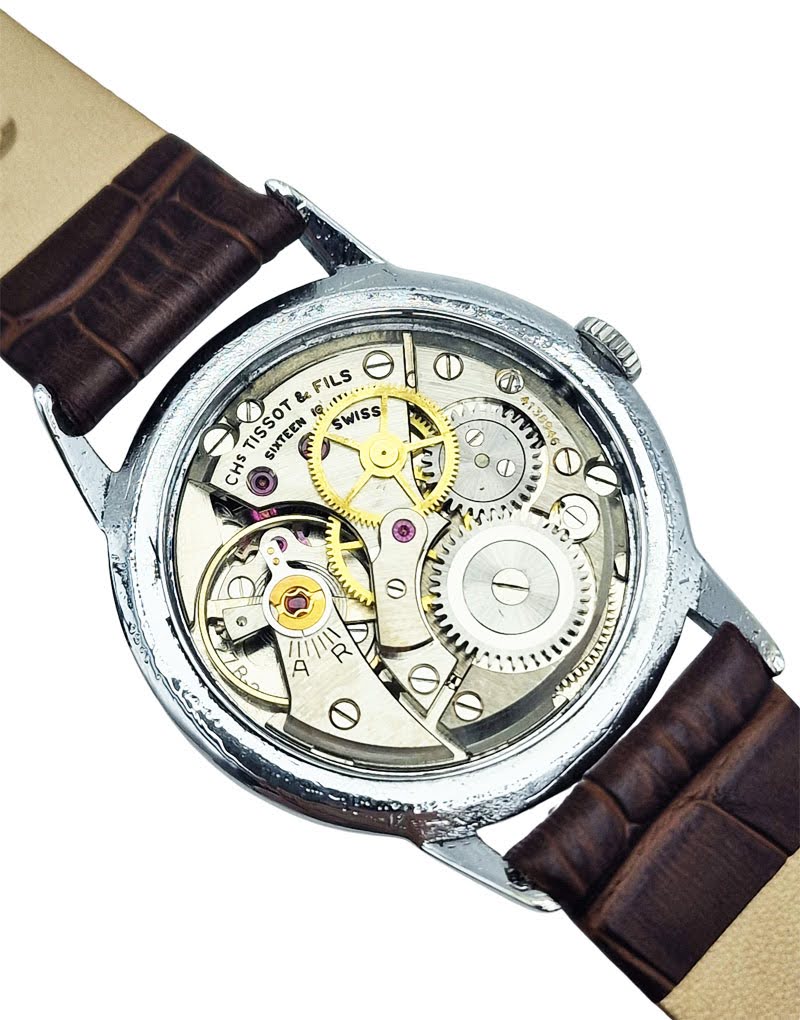 Werk Chs Tissot & Fils Swiss – sprawdzony mechanizm manualny vintage