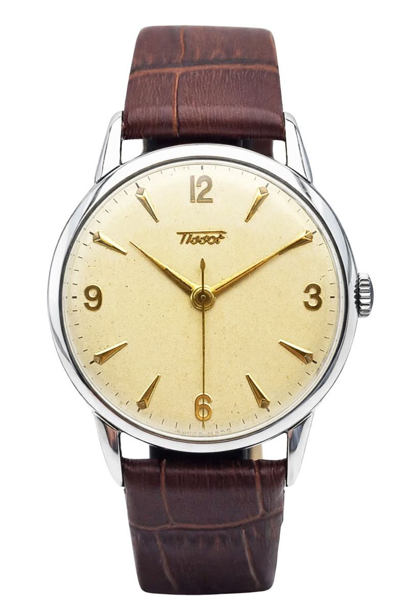 Zegarek Tissot – unikatowy model z lat 50. w doskonałym stanie kolekcjonerskim