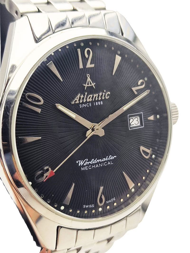 Luksusowy zegarek Atlantic – prestiżowa tarcza z szafirowym szkłem