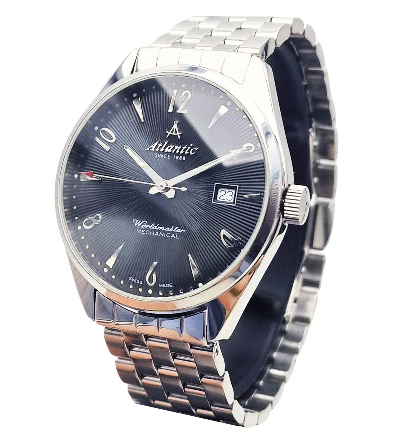 Atlantic Worldmaster unikat – stalowa bransoleta