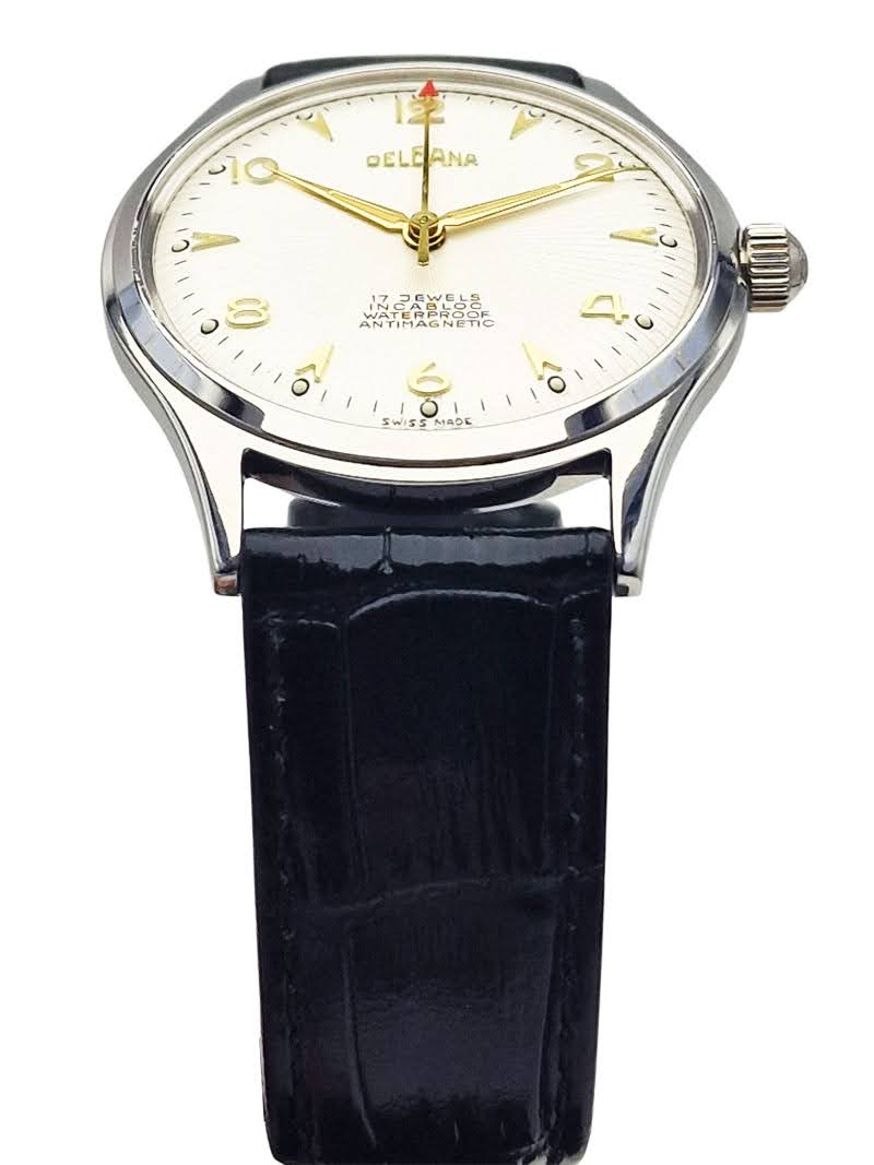 Delbana Vintage Kraków – unikatowy zegarek z giloszowaną tarczą