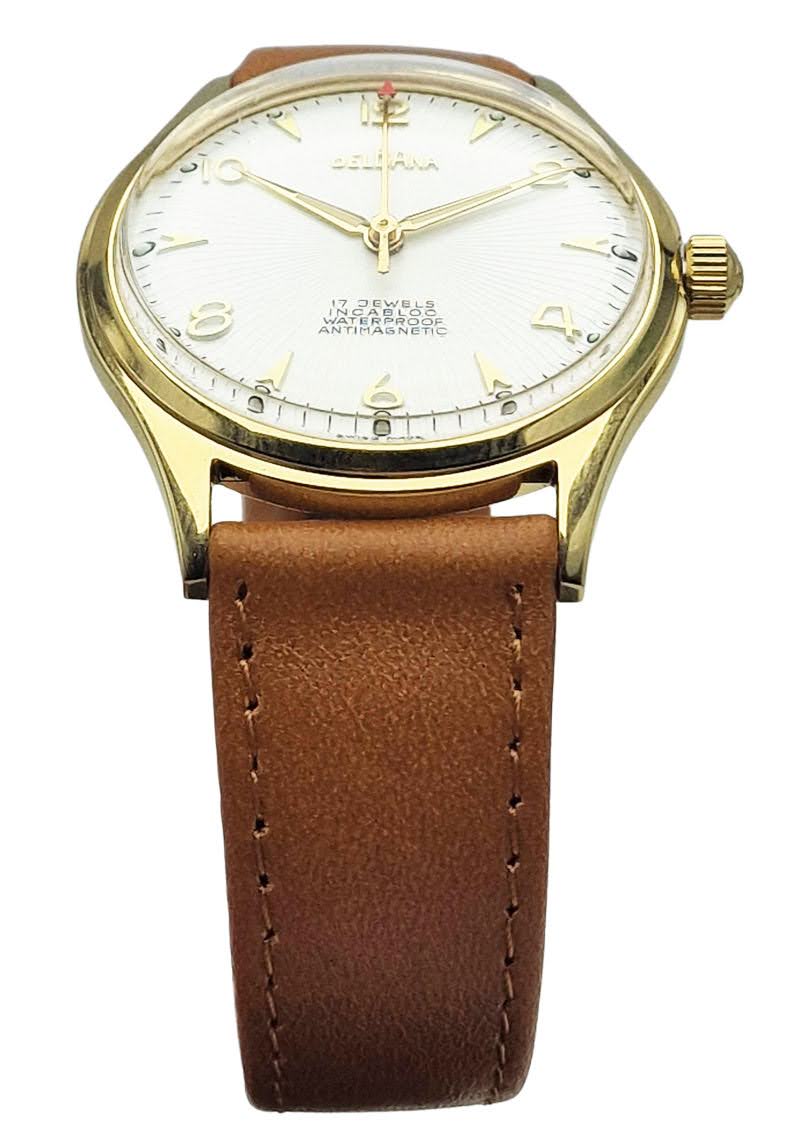 Unikatowy zegarek vintage Delbana Kraków