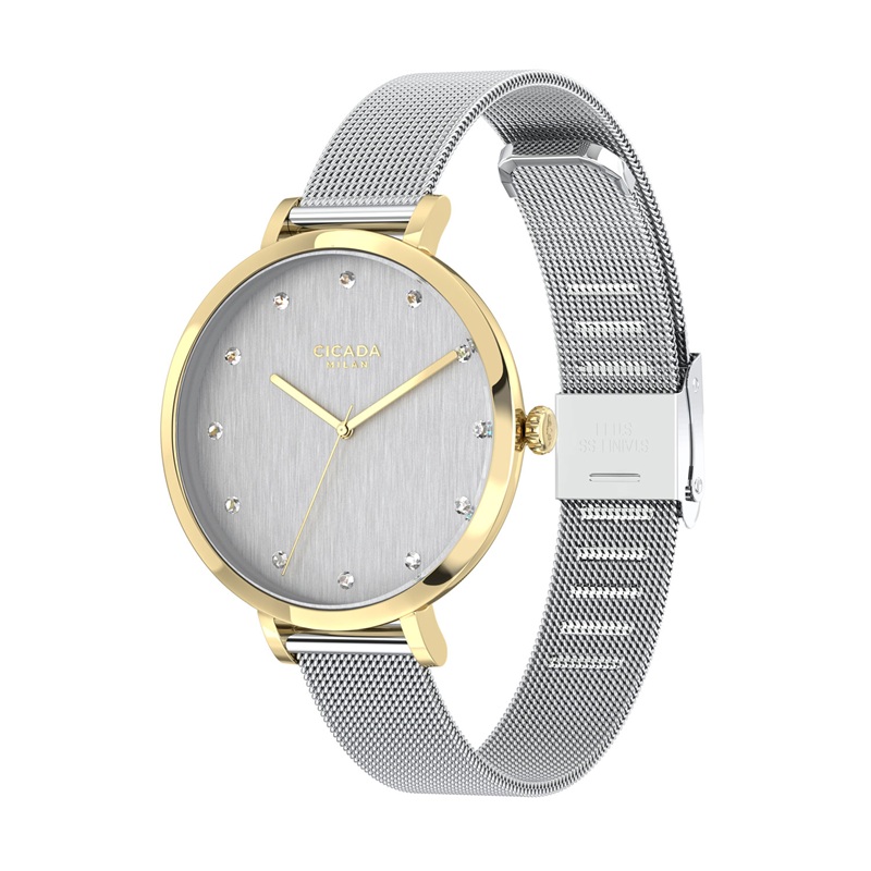 Zegarek Cicada Milan Bicolore Amazonite G34S04.S1 (G34S04S1)