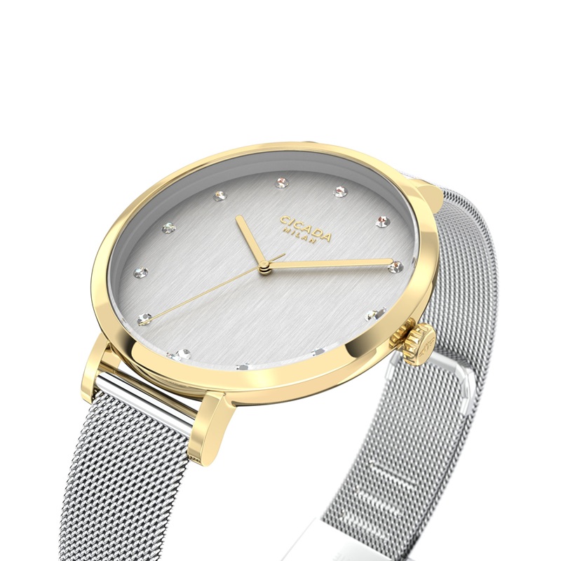 Zegarek Cicada Milan Bicolore Amazonite G34S04.S1 (G34S04S1)