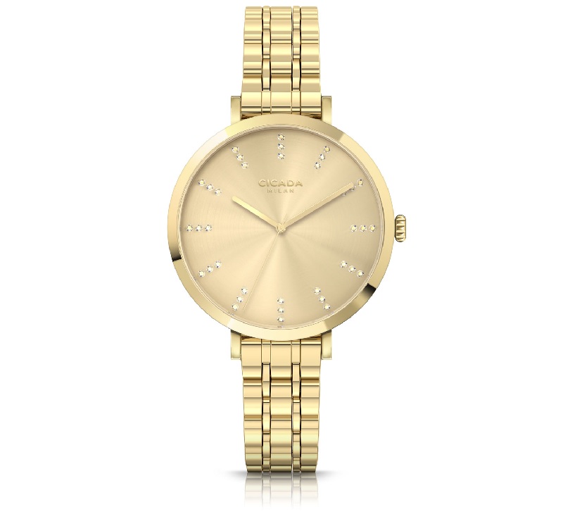 Zegarek Cicada Milan Oro Botticino G34G1B.G2 (G34G1BG2)
