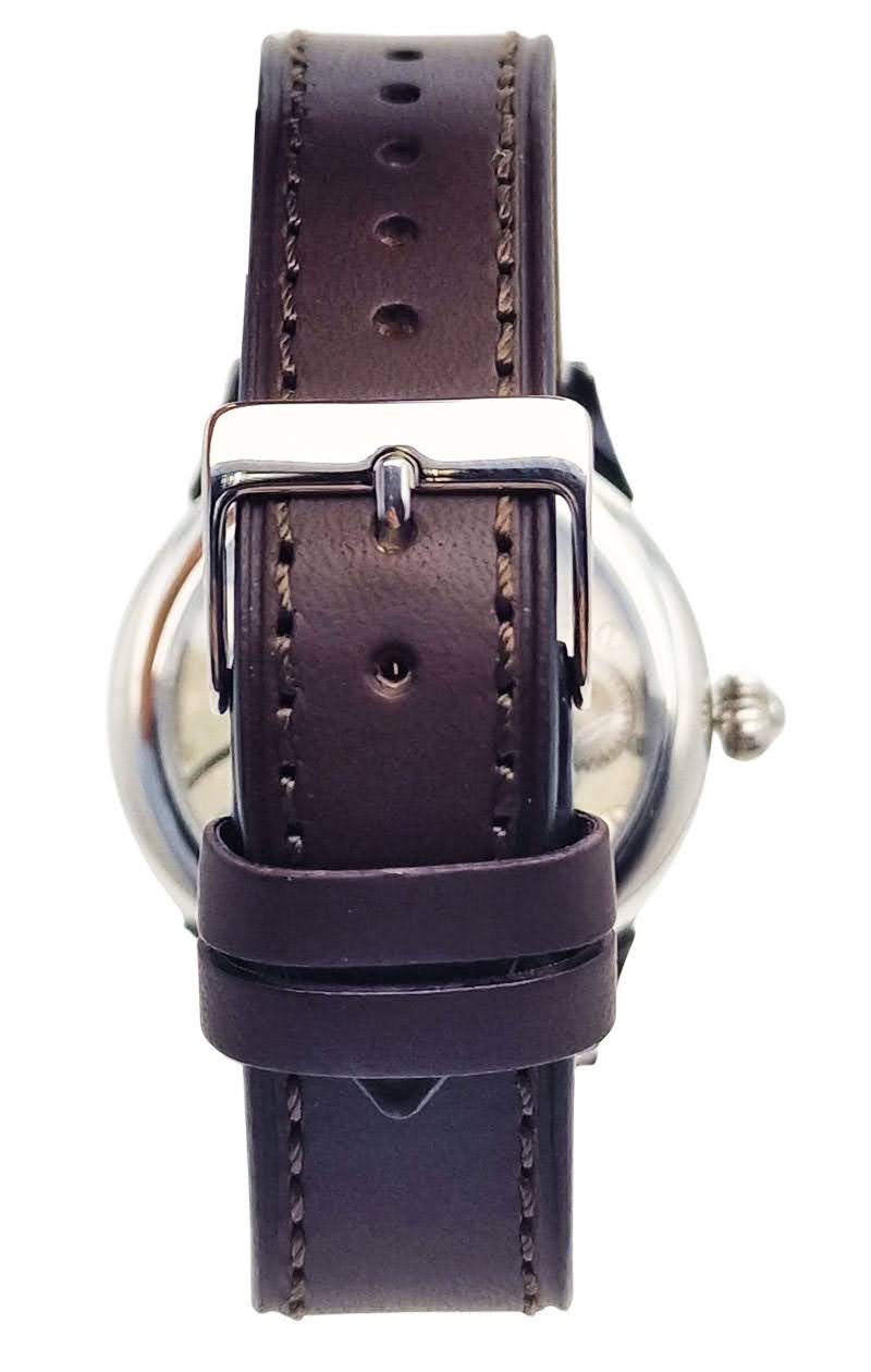 Zegarek art deco Mołnia biała tarcza vintage