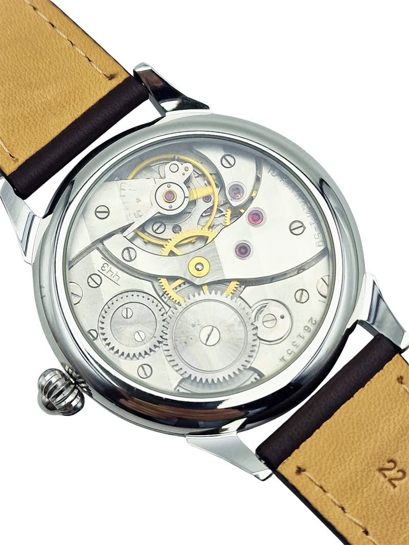 Zegarek z przeszklonym deklem Mołnia unikat