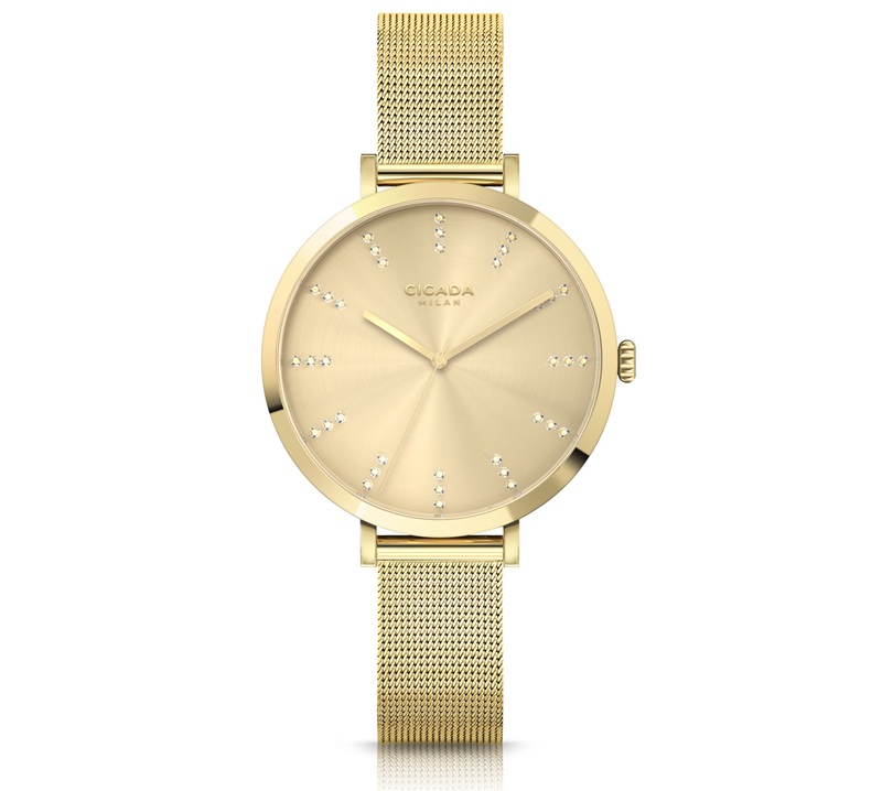 Zegarek Cicada Milan Oro Breccia G34G04.G2 (G34G04G2)
