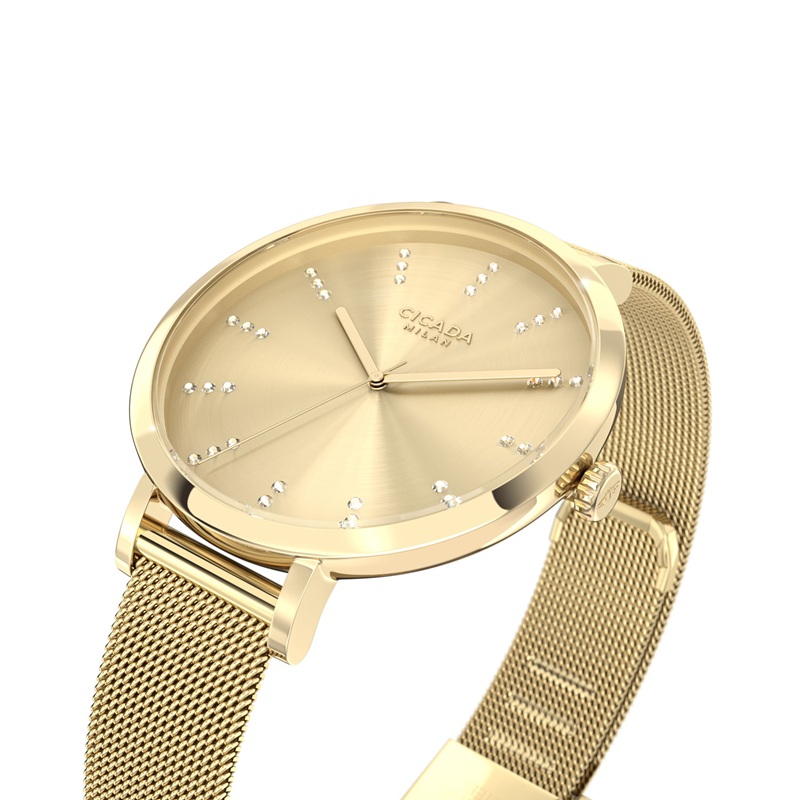 Zegarek Cicada Milan Oro Breccia G34G04.G2 (G34G04G2)