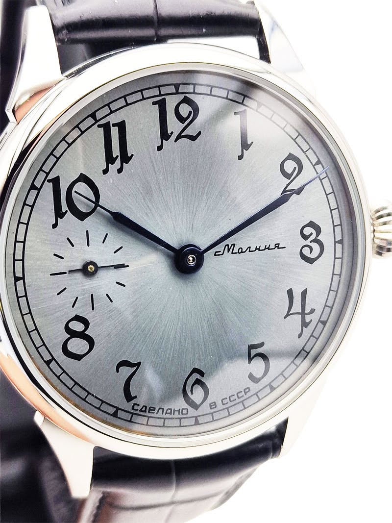 Niebieskie wskazówki Mołnia tarcza szlif słoneczny