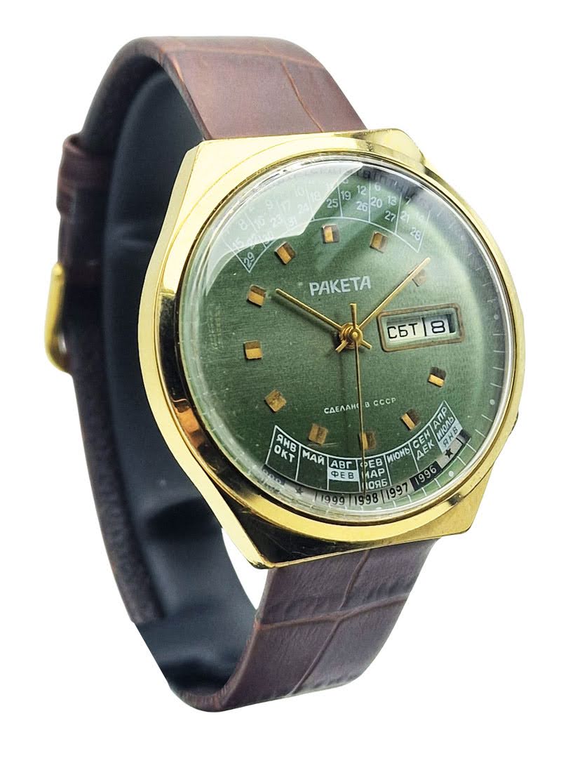 Unikatowa Raketa Calendar 2628.H - doskonały stan!