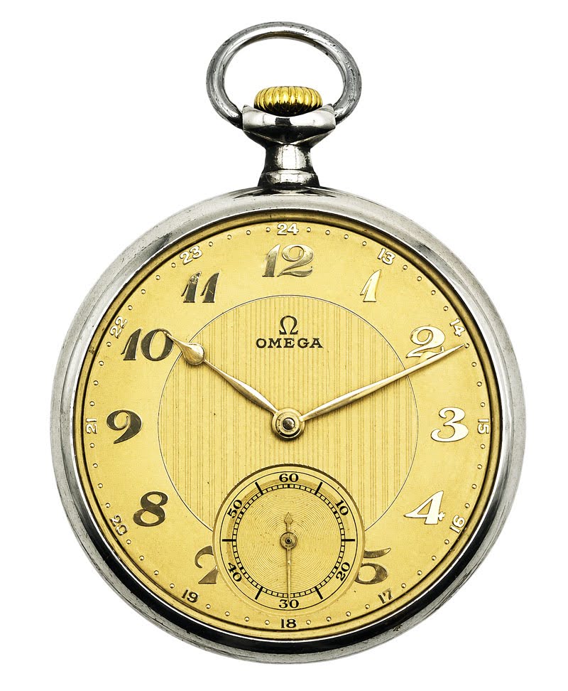 Kieszonkowa Omega 40.6L/S T2 15P z lat 20. XX wieku - doskonały stan!