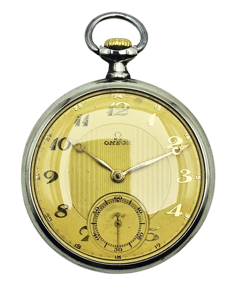 Kieszonkowa Omega 40.6L/S T2 15P z lat 20. XX wieku - doskonały stan!