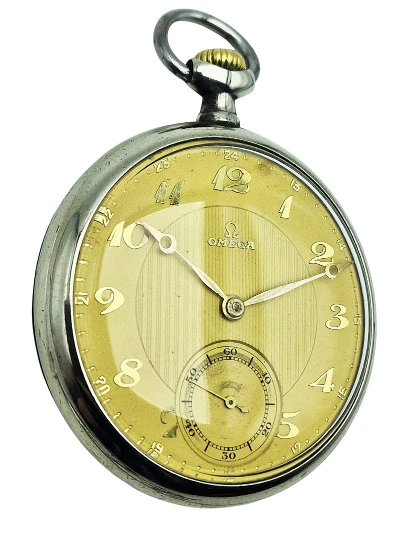 Kieszonkowa Omega 40.6L/S T2 15P z lat 20. XX wieku - doskonały stan!