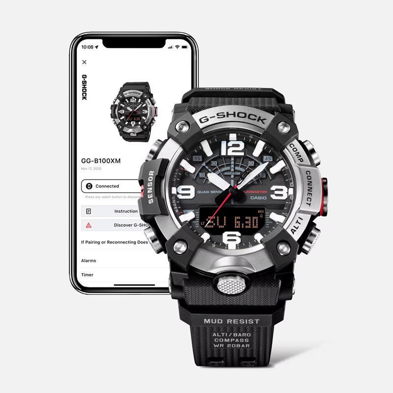 Zegarek Casio G-Shock Master of G-Land Mudmaster GG-B100XM-1AER (GGB100XM1AER)