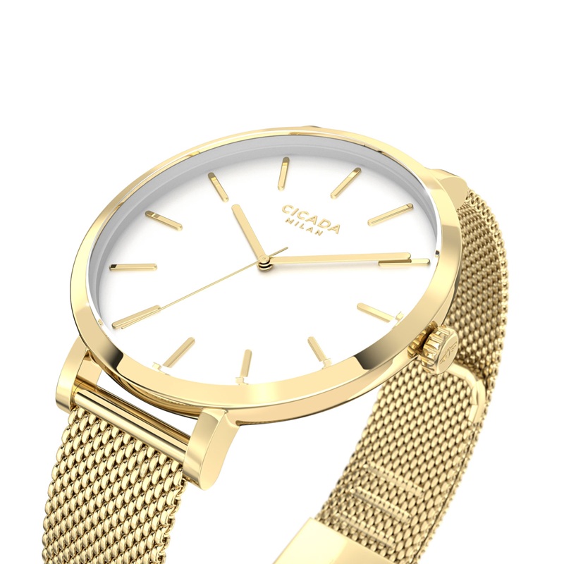 Zegarek Cicada Milan Oro Livorno G38G06.WG (G38G06WG)