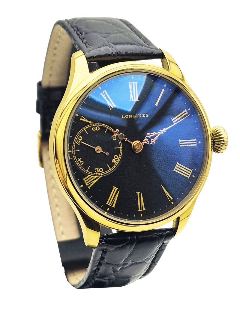 Pasówka Longines Cal. 37.93 - piękna adaptacja!