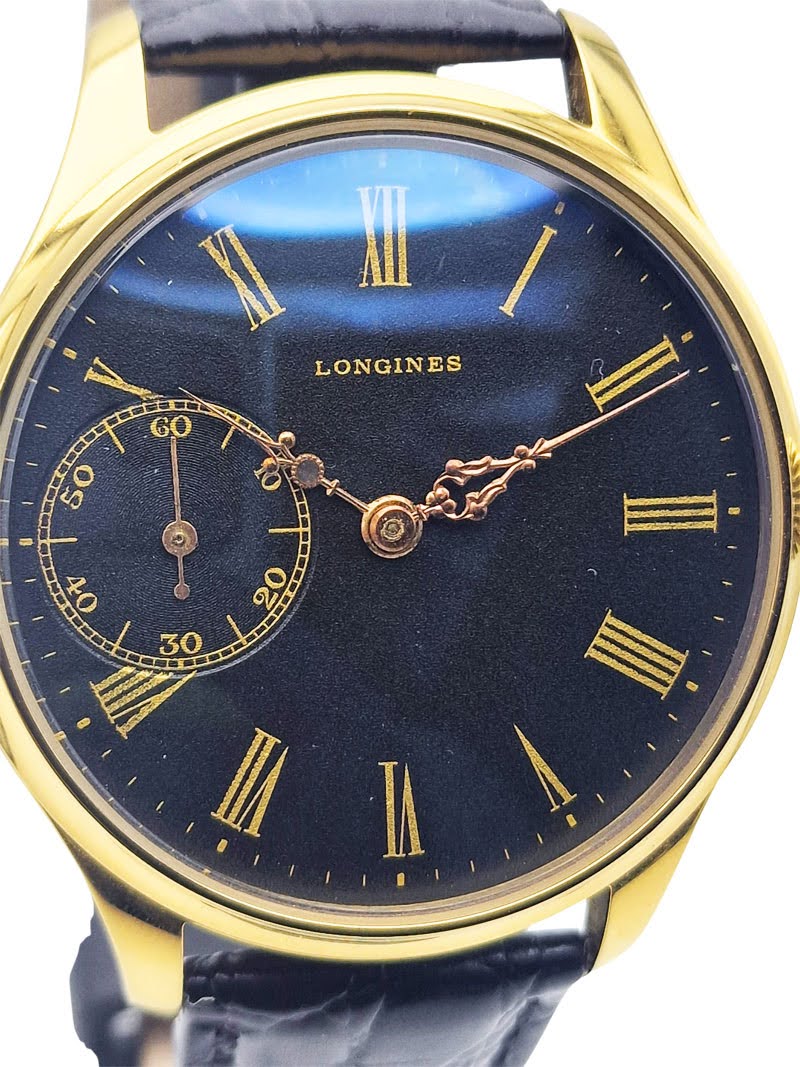 Pasówka Longines Cal. 37.93 - piękna adaptacja!