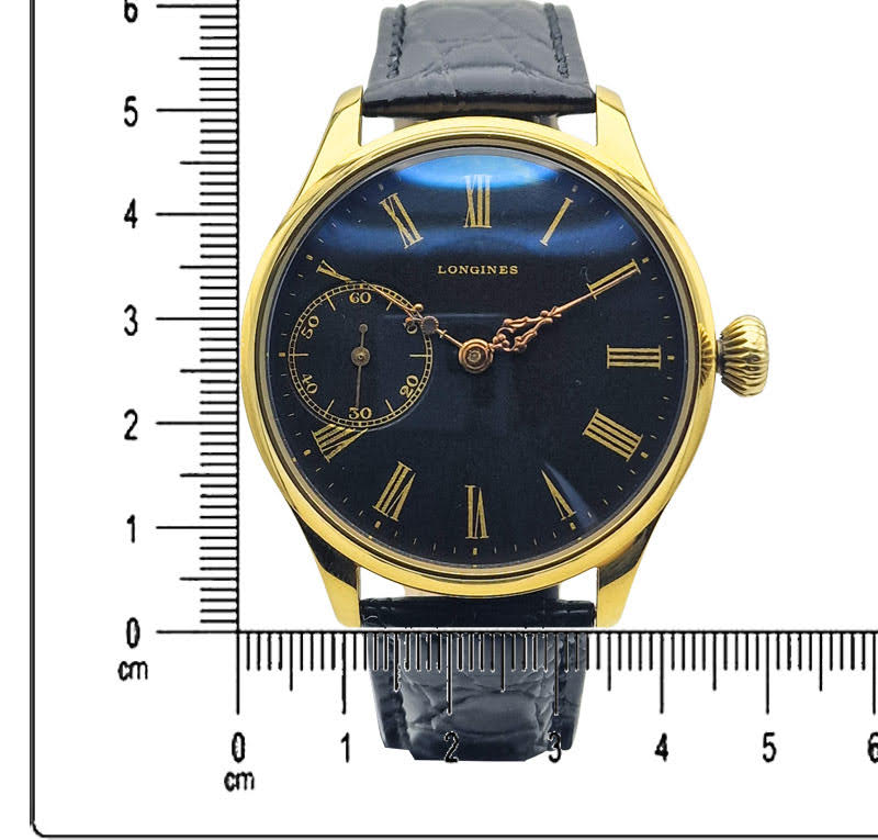 Pasówka Longines Cal. 37.93 - piękna adaptacja!