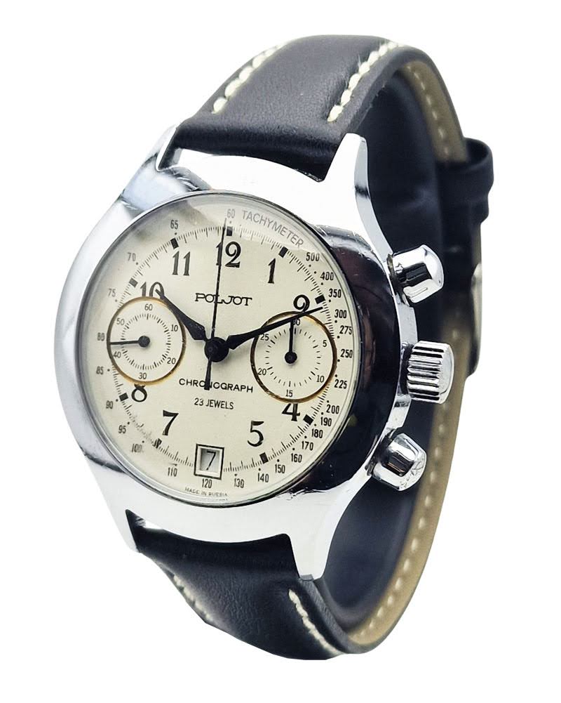 Unikatowy Poljot Chronograph 3133 - doskonały stan!